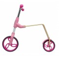 Детский беговел-самокат 2 в 1 B01 Pink Sport AEST 6468272